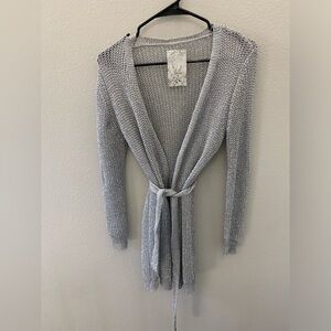 Metallic Mesh Mini Dress